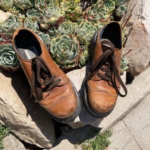 Vintage Brown Leather Dr Martens